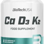 BIOTECH Ca Calcium D3 K2 Vitamin - 90 caps