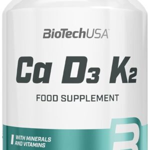 BIOTECH Ca Calcium D3 K2 Vitamin - 90 caps