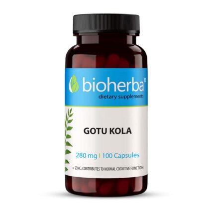 BİOHERBA GOTU KOLA 280 mg 100 capsules