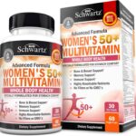 BioSchwartz Daily Multivitamin for Women Vitamin Memory Support Stress Reduction & Healthy Immune Response 60 Caps