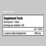 Biotech Usa Aakg 1000mg. / 100 Tabs - Görsel 2