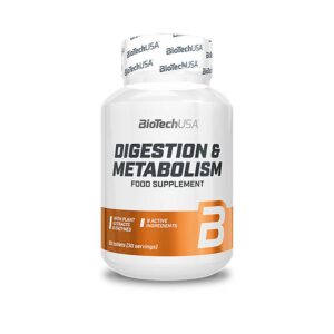 BioTechUSA Digestion & Metabolism Pills with Plant extracts enzymes Minerals and biotin 60 Tablet - Görsel 2