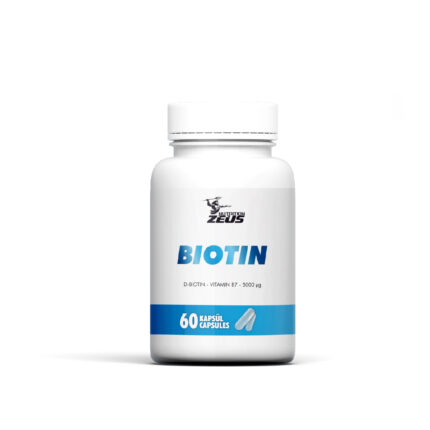 BIOTIN ( SAÇ + CİLT ) Zeus Nutrition 60 Kapsül