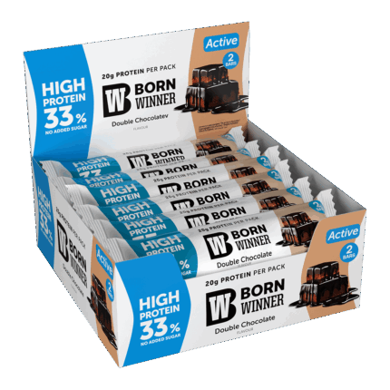 Born Winner Active Protein Bar – Double Chocolate