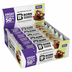 BORN WINNER Slim Protein Bar Box / 12 x 50 g