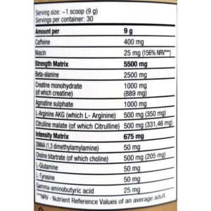 Kevin Levrone Scatterbrain 2.0 Preworkout 270 Gram - Görsel 2