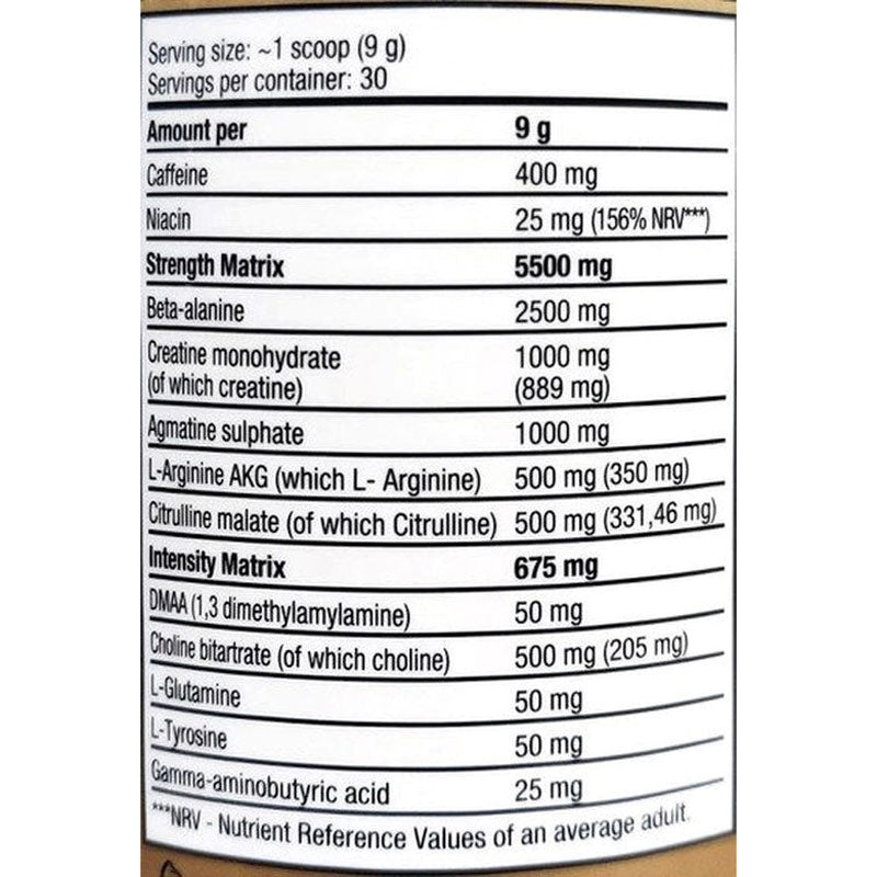 Kevin Levrone Scatterbrain 2.0 Preworkout 270 Gram - Görsel 2