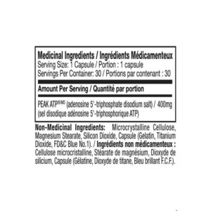 MuscleTech Muscle Builder Building Men Women Nitric Oxide Booster 400mg Peak ATP 30 Caps