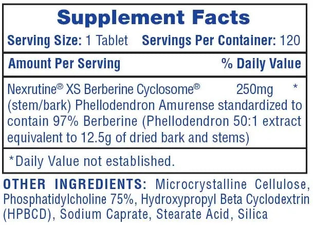 Hitech Berberine Advanced Blood Sugar & Weight Support 120 Tablet - Görsel 2