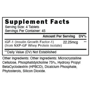 BlackStone Labs SST-1 : IGF Gh factor 1 mg