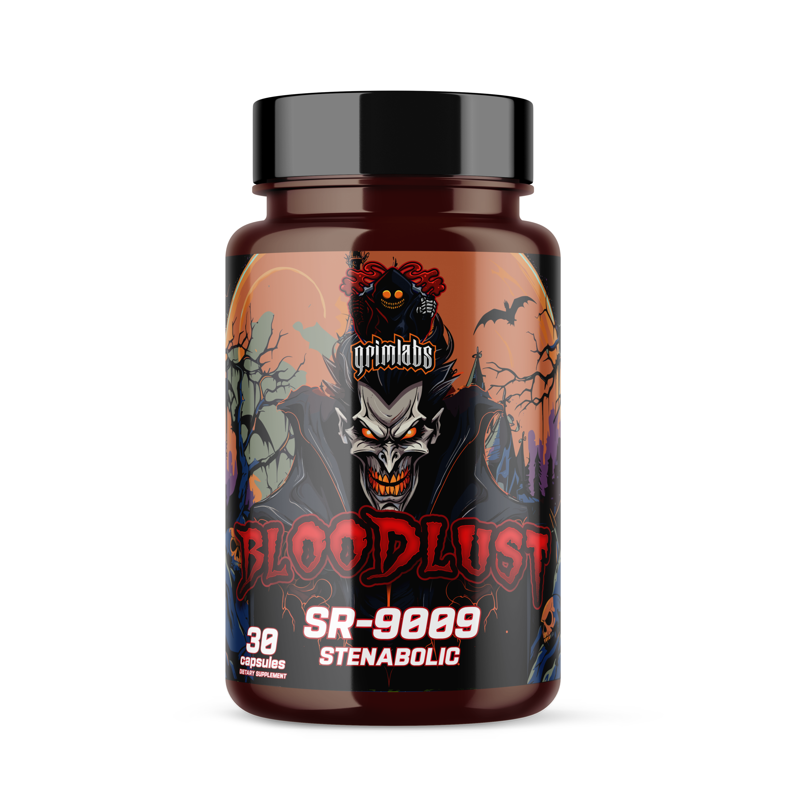 Grimlabs Bloodlust SR9009 Stenabolic 10 Mg 30 Caps
