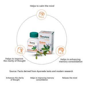 Himalaya Bacopa Brahmi Brain Support and Mental Focus 60 Tablet - Görsel 2