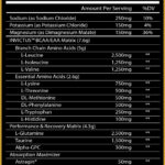 Centurion Labz Invictus Bcaa + Eaa + Glutamine + Taurine Amino Recovery Matrix Alpha gpc - Görsel 4