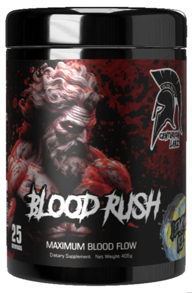 Centurion Labz Blood Rush Preworkout Citrulline Glycerol Akg Nitric Oxide - Amerikan Versiyon - Görsel 2