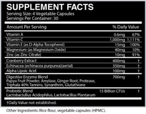 Centurion Labz Immunity Alpha Lipoic acid + Digestive enzymes + Triphala - Görsel 2