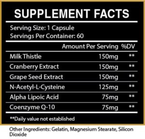Centurion Labz Engage Milk Thistle 60 Caps - Görsel 2