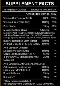 Centurion Labz Uprising Testosterone Booster - Görsel 3