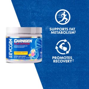 Evogen Carnigen Plus Carnitine Powder Matrix with Caffeine & Acetyl L-Carnitine 50 Servis - Görsel 2