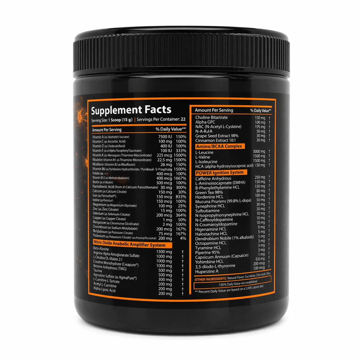 Core Labs X Amino Power Nitric Oxide Pump Agmatine Akg 405 g - Görsel 2