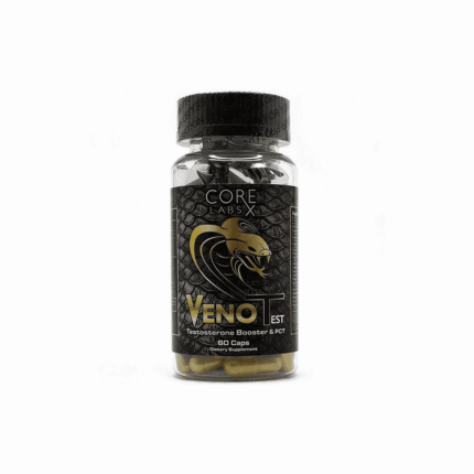 Core Labs X Veno Test Booster Horny goat Tongkat Ali Maca 60 caps