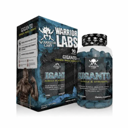 Warrior labs Giganto Mix - Mk677 , IGF1 , Nac , Milk Thistle Tudca 90 Caps