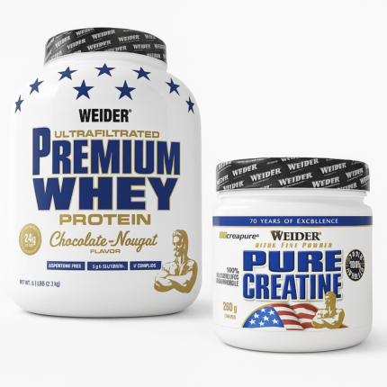 Weider Premium Whey Protein Tozu 2300 Gr + Weider Pure Creatine 250 Gram