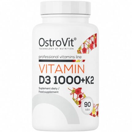 OstroVit Vitamin D3 1000 IU + K2 90 tablet