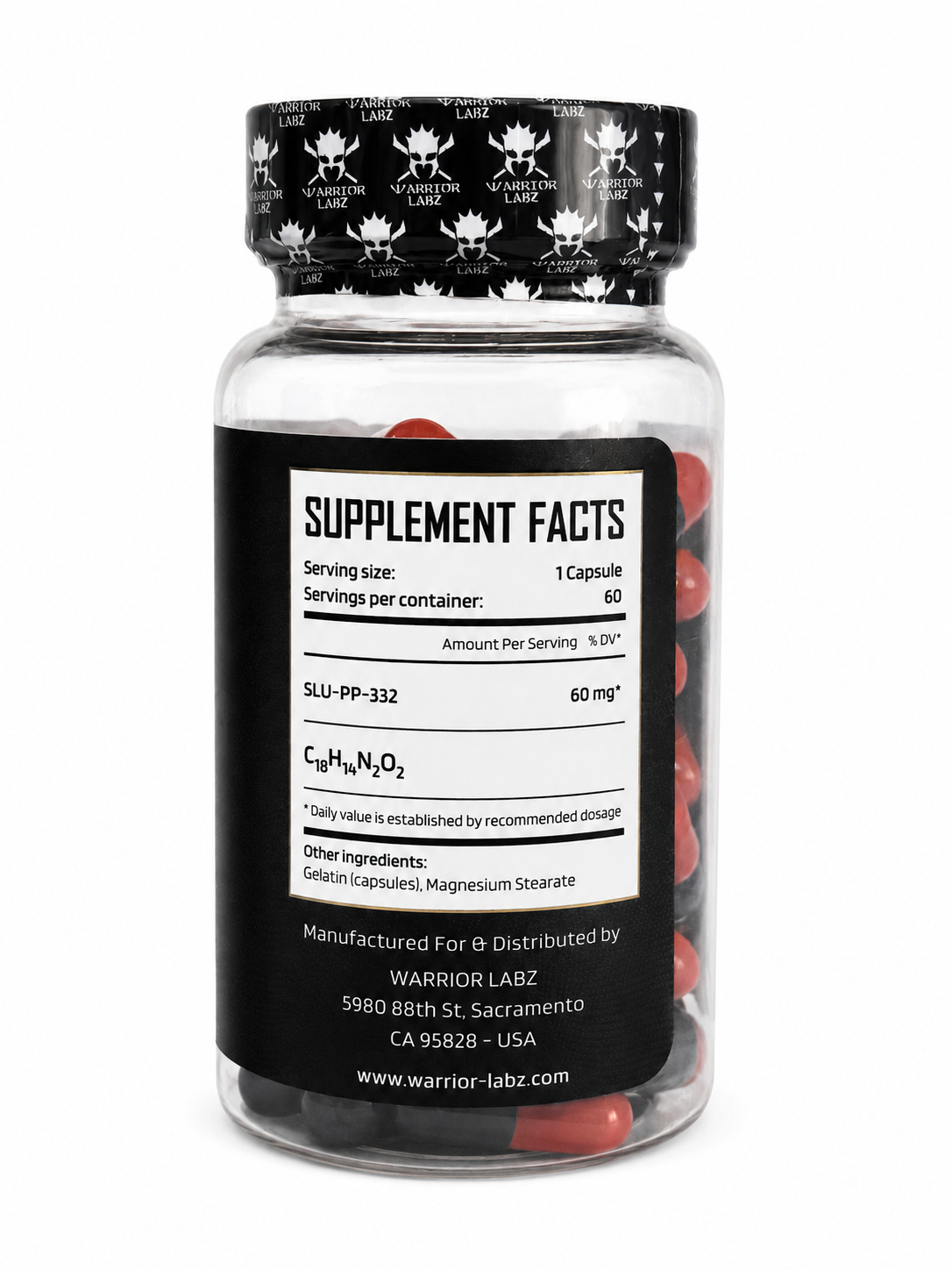 Warrior Labs Slu-pp-332 60 mg 60 Caps - Görsel 2