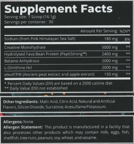 Dark Labs Alpha Creatine Gh 30 servings - Görsel 3