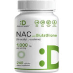 Deal Supplement NAC Supplement (N-Acetyl Cysteine) with Reduced Glutathione, 240 Capsules - Görsel 3