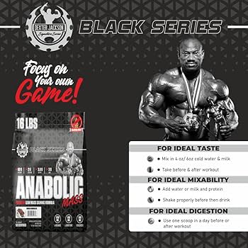 Dexter Jackson Anabolic Gh Max Mass Gainer 7250 kg – 50 servis