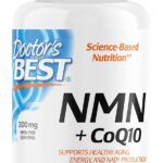 Doctor's BEST NMN + Coenzyme CoQ10 Ubiquinone Nad+ 150mg 60 Veggie Caps