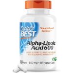 Doctor's Best Alpha-Lipoic Acid 600, Supports Antioxidant Function & Glycemic Balances, 60 Caps