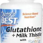 Doctor's Best Glutathione + Milk Thistle Supports Liver & Antioxidant 60 Caps