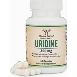 Double Wood Uridine Monophosphate BRAIN HEALTH CHOLİNE Nootropic 300 mg 60 Caps
