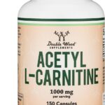 Double Wood Acetyl L-Carnitine ALCAR for Brain Memory Function Support 1,000mg 150 Caps