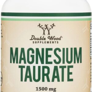 Double Wood Magnesium Taurate Cardiovascular Health to Boost 210 Vegan Caps