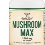 Double Wood Mushroom Lion's Mane Reishi Cordyceps and Turkey Tail 120 Caps