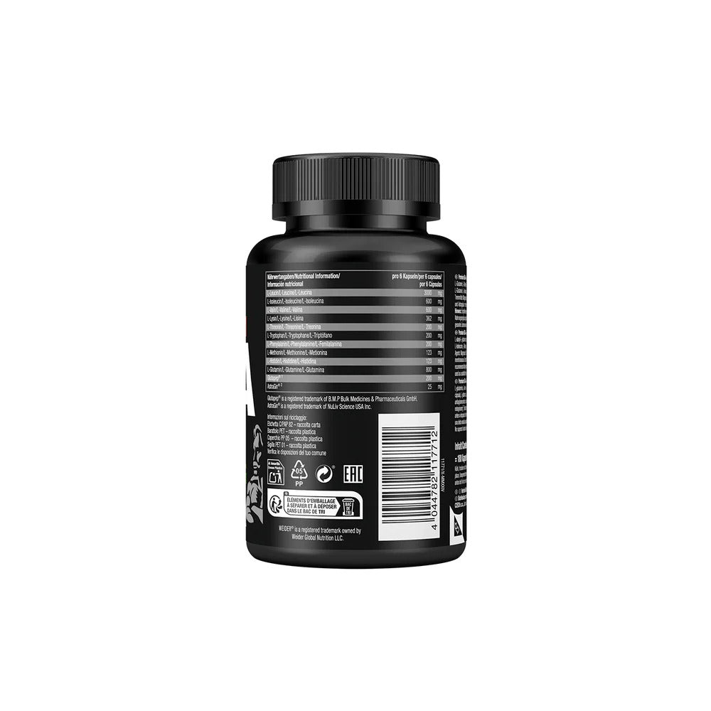 Weider Premium EAA + Glutamine Amino Complex – 180 caps - Görsel 2