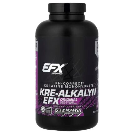 EFX Sports Kre-Alkalyn Creatine Hardcore 240 Capsules