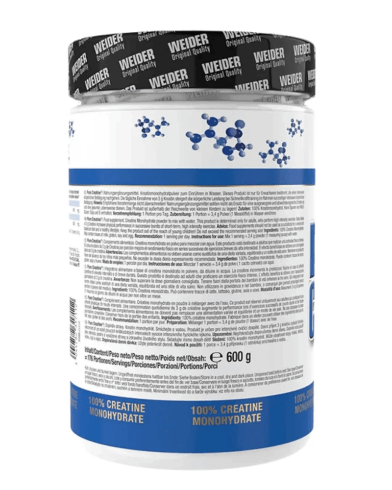 Weider Pure Creatine 600 Gr - Görsel 3
