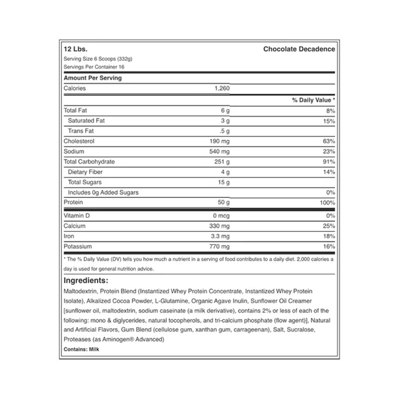 EVL EVLUTİON STACKED PROTEİN MASS GAİNER 5.44kg – 40 SERVİS