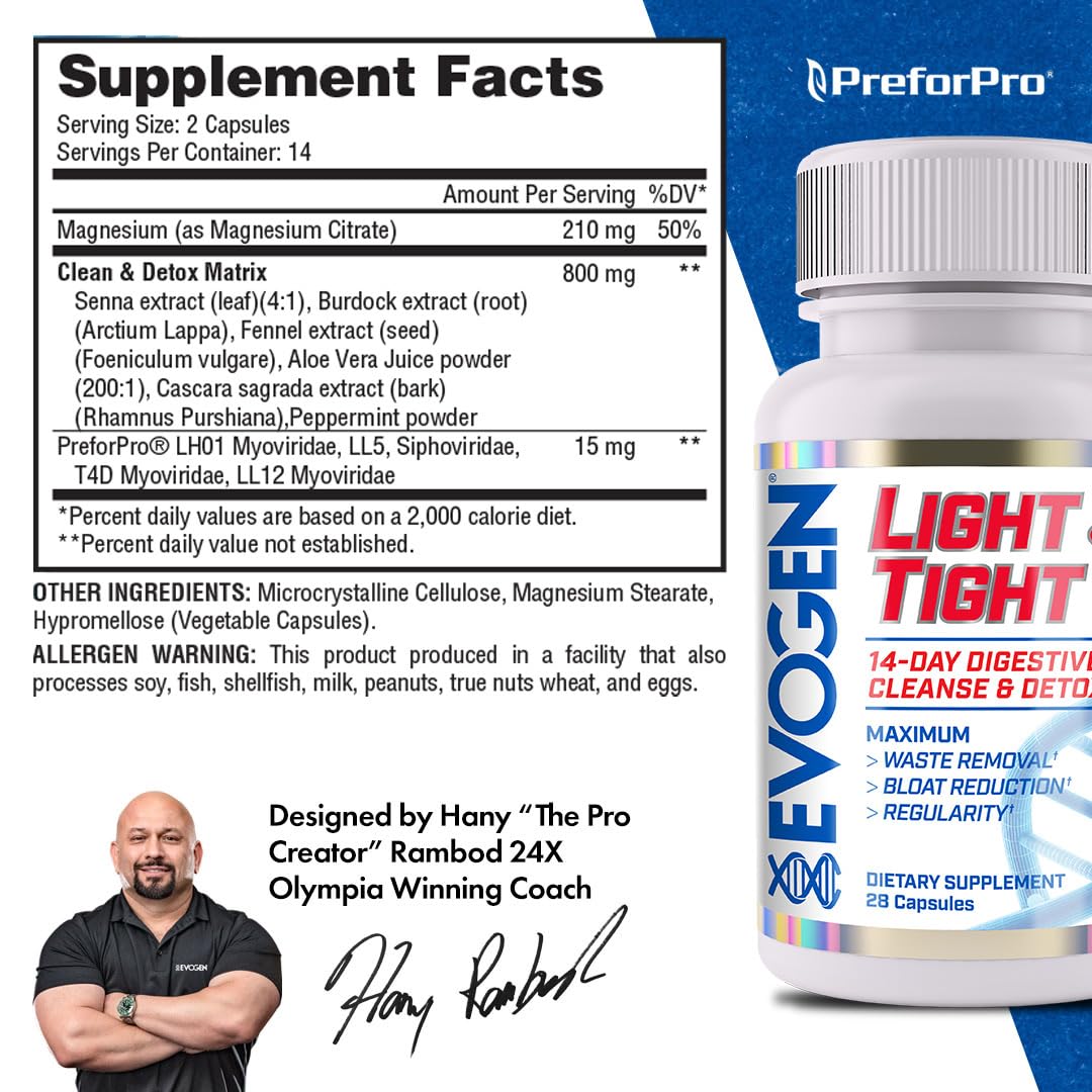 Evogen Ligt tigt Fat Burner 28 caps – 14