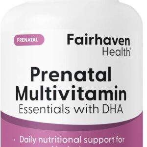 Fairhaven Health Prenatal Women Multivitamin DHA Vitamin Choline Myo-Inositol Citrus Moms & Maternity 60 Caps