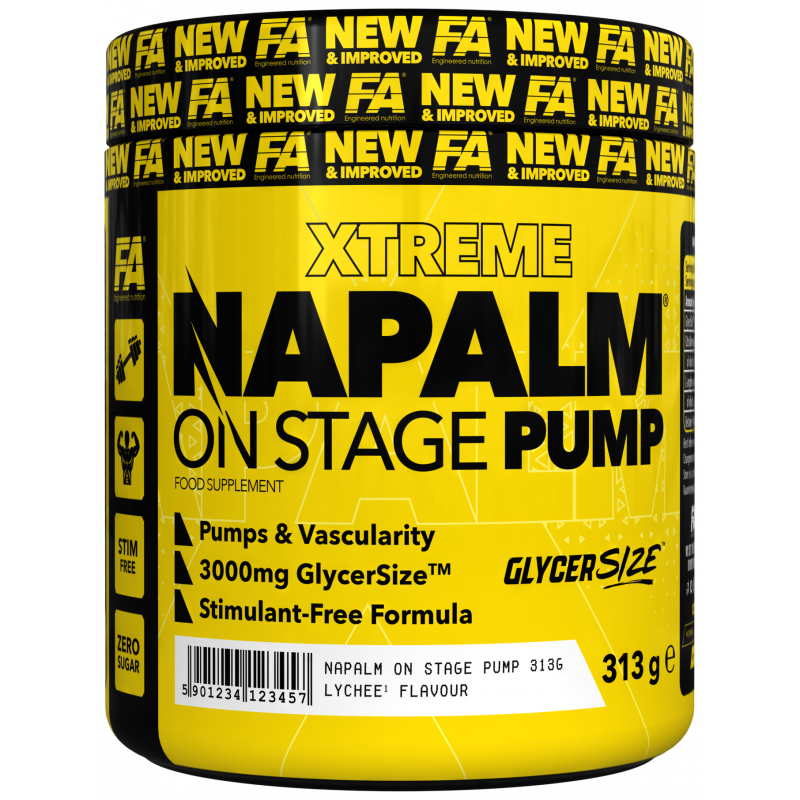 FA NAPALM On Stage Pump Preworkout 313 g