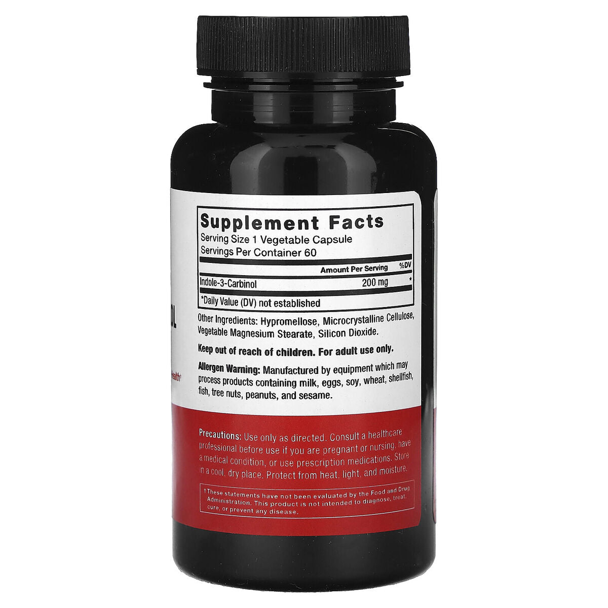 Force Factor Indole-3-Carbinol 200 mg 60 Vegetable Capsules Antioksidan desteği + Detox 60 KAPSÜL - Görsel 3