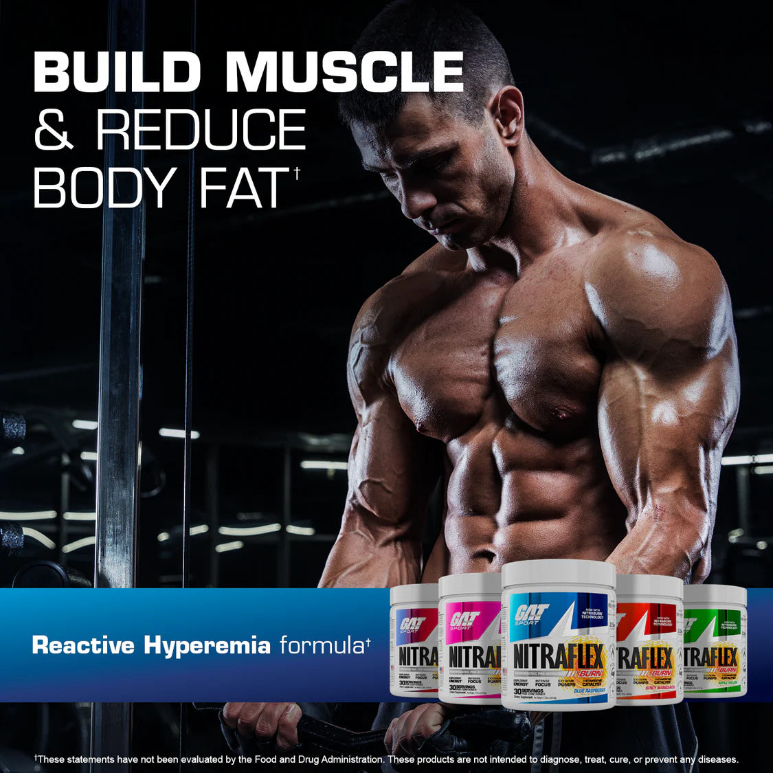 GAT NİTRAFLEX THERMO BURN TERMOJENİK RİPPED PREWORKOUT - Görsel 6