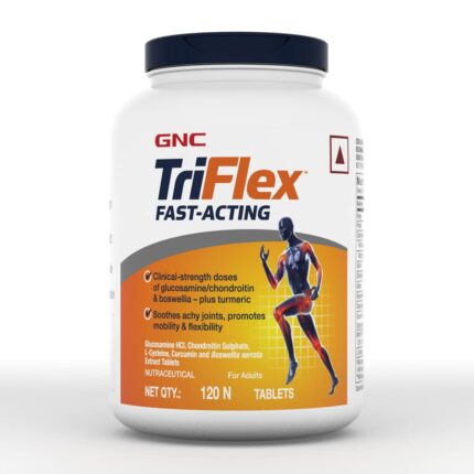 Gnc Triflex Fast-Acting glukozamin , boswellia , msm , chondroitin 120 Caplets