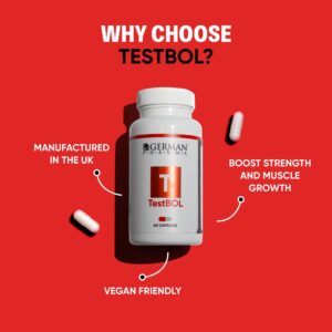German Pharma TestBOL(Turkesteron+Laxogenin) 450 MG 60 Caps - Görsel 2