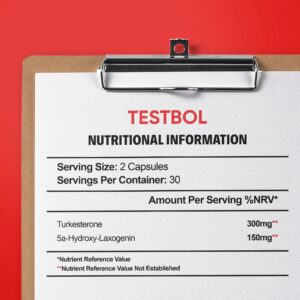 German Pharma TestBOL(Turkesteron+Laxogenin) 450 MG 60 Caps - Görsel 3
